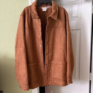 Boston Traders Tan Shirt Jacket